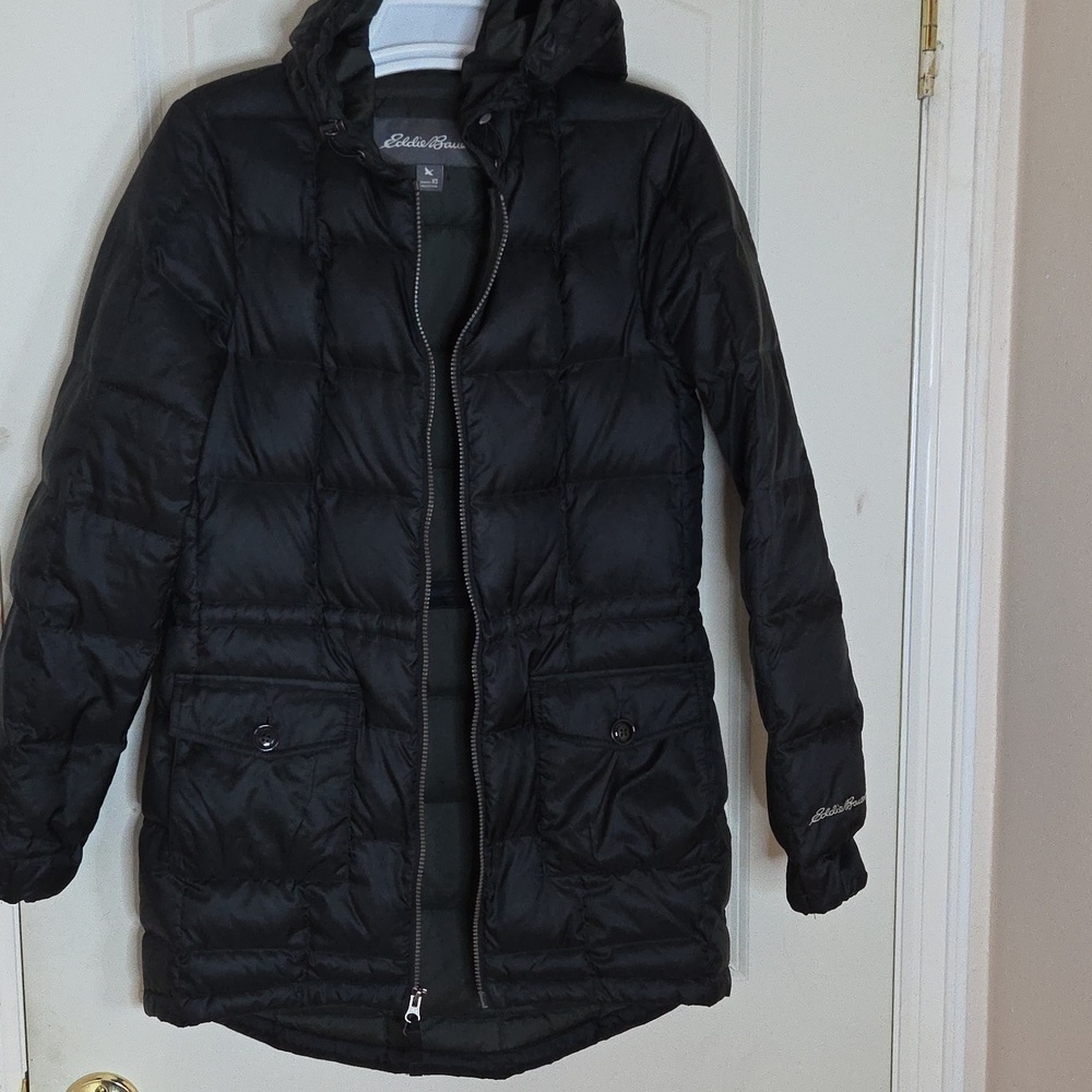 Eddie Bauer Women's Black‎ Puffer Coat